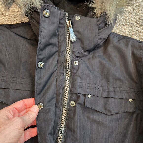 Killtec Womens Sz 18 Parka Sherpa lined Waterproof 8mm Breathable Faux Fur Hood - Picture 10 of 16